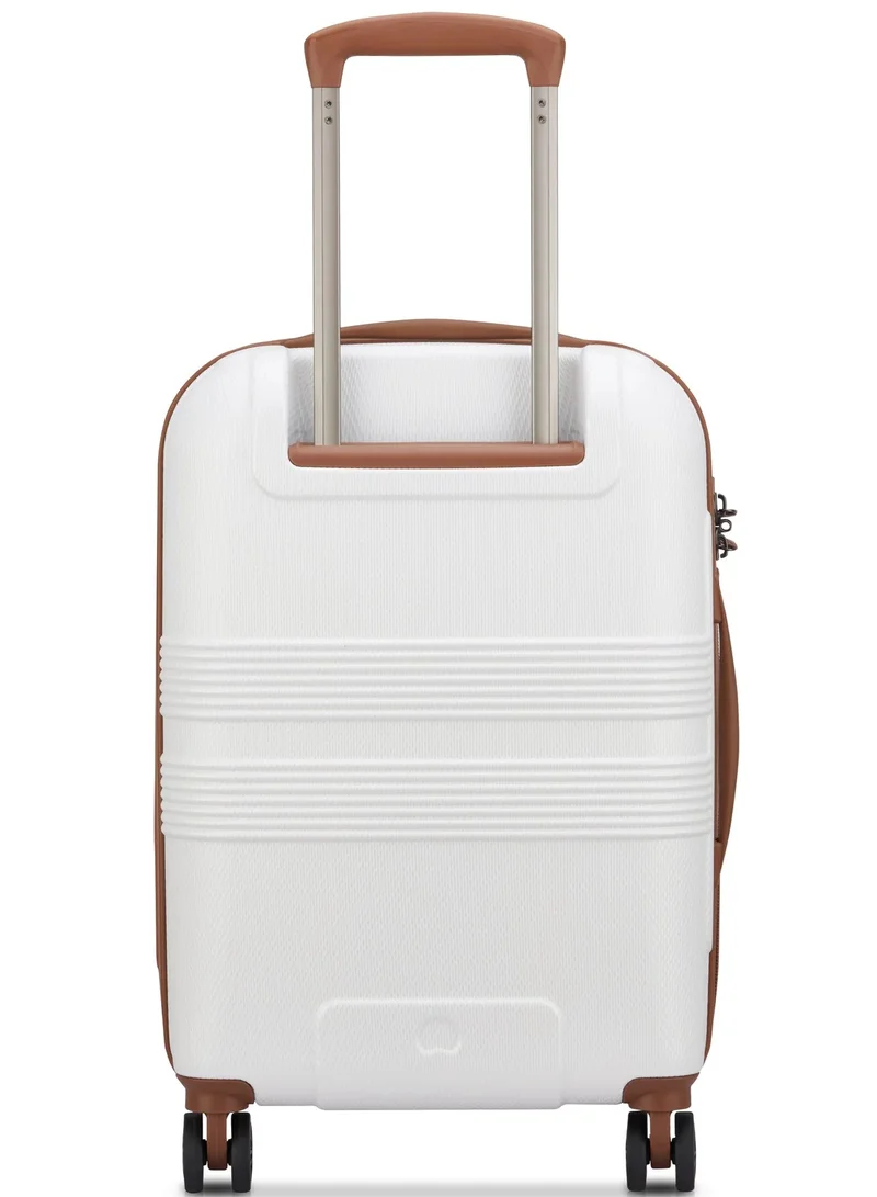 DELSEY Paris Flanerie SE 55 Cm 4 Double Wheeled Expandable Hardside Cabin Luggage Trolley Case -  Champagne